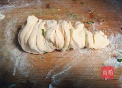 葱末油酥黄金饼的做法图解6