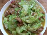 丝瓜肉片
