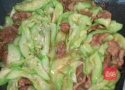 丝瓜肉片的做法图解6