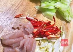 莴笋炒肉片的做法图解1
