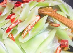 莴笋炒肉片的做法图解6