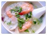蔬菜海鲜粥