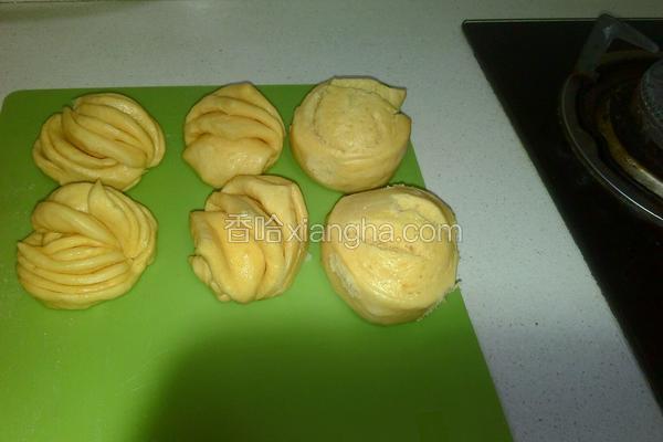 南瓜花卷的做法 菜谱 香哈网