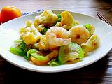 油条虾炒丝瓜