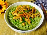 菠菜鸡丝面