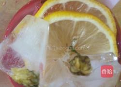 柠檬菊花冰格西瓜饮品的做法图解8