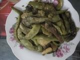 茄子土豆豆角炖肉