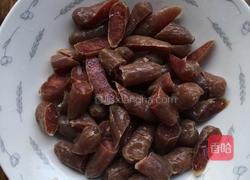 肉枣肠香菇焖饭的做法图解3