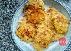 土豆胡萝卜丝饼的做法图解12