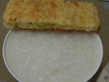 锅盔加稀饭