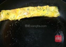 葱花蛋卷的做法图解4