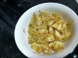 干煸鸡肉金针菇