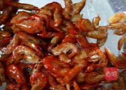 苦瓜炒红虾米的做法图解4