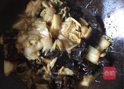 醋溜白菜木耳的做法图解8