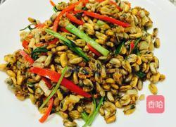 蒜蓉葱花炒海瓜子肉的做法图解9