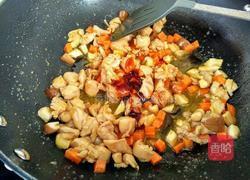 香菇鸡肉蒸饭的做法图解18