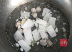 冬瓜丸子汤面的做法图解8