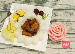 太阳花卤肉饭的做法图解12