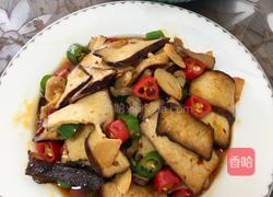 香煎豆干的做法图解8