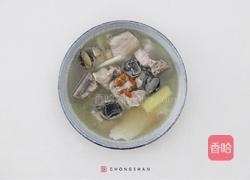 淮山枸杞螺头煲龙骨的做法图解3