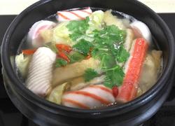 娃娃菜粉丝丸子汤