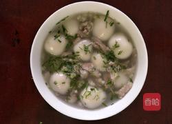 肉丝汤圆的做法图解7