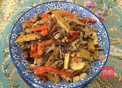大头菜炒肉丝的做法图解3