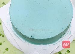 八寸儿童淡奶油裱花蛋糕的做法图解4