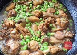 仔鸡烧毛豆米的做法图解11