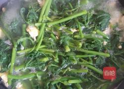 南瓜苗鸡蛋滚靓汤的做法图解3