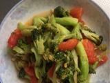 西红柿炒西兰花