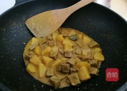 椰香咖喱牛肉的做法图解8