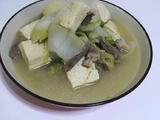 白菜炖豆腐