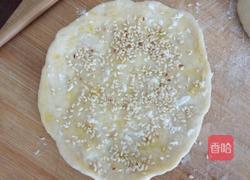 奶香芝麻手撕饼的做法图解7