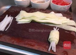虾仁蒸水瓜的做法图解4