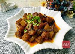 老干妈烧凉粉的做法图解1