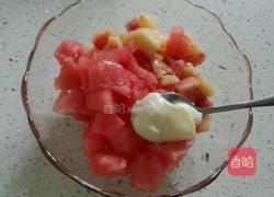 蜜桃西瓜沙拉的做法图解6