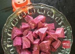 紫薯双米粥的做法图解1