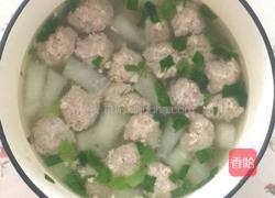 冬瓜丸子汤的做法图解4