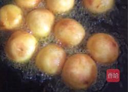 红薯糯米丸子的做法图解7