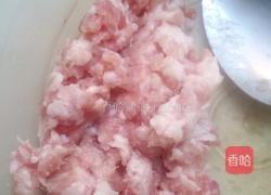 白萝卜丸子汤的做法图解2