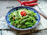 炝炒空心菜梗
