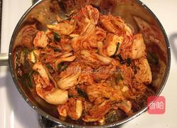 韩式泡菜汤（김치찌개）的做法图解5