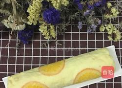 香橙蛋糕卷的做法图解17