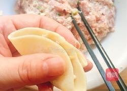 豆腐肉煎饺的做法图解5