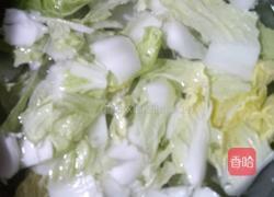 辣炒水白菜的做法图解2