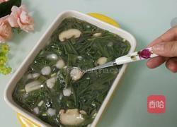 虾仁炒莼菜的做法图解12