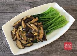 香菇油菜的做法图解8