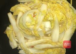 醋溜白菜的做法图解4