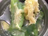 丝瓜滚鸡蛋汤